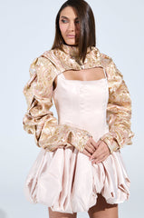 CORA BROCADE BOLERO