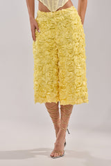 ROSE PETAL BERMUDA SHORT