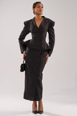 KIMMY BLAZER MAXI DRESS