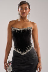 LUX LIFE CORSET IN BLACK