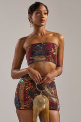 GOLDEN HOUR SEQUIN BRALETTE