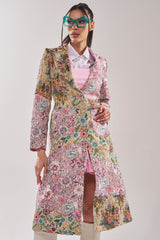 HAD ME AT HELLO PATCHWORK TRENCH