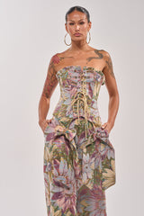 SUNFLOWER FIELDS CORSET