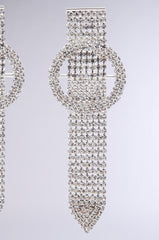 LOOP ME IN SILVER EARRING