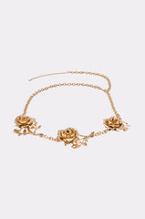 LIKE A ROSE CHAIN BELT