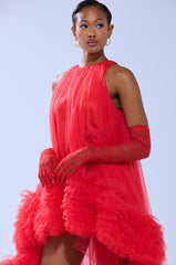 BOLD AND BRIGHT LACE GLOVES