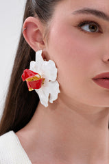 FLORAL GARDEN EARRING