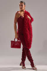 GET CRAZY SHAGGY FAUX FUR SCARF