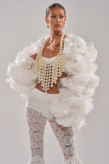 CHIARA FLORAL SHRUG