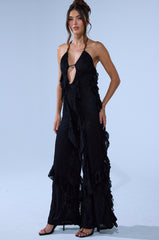 FREE AS A BIRD RUFFLED JUMPSUIT