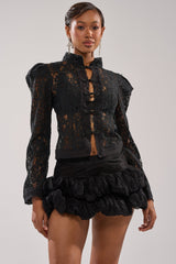 SEXY AS CAN BE LACE BLOUSE