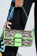 I LIKE IT WILD ZEBRA BAG