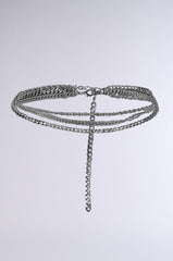 CHAINED TO THE RHYTHM BELT IN SILVER