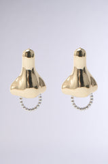 NEVER SAY GOLD NOSE EARRING