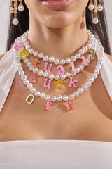 I SAID WHAT I SAID NECKLACE