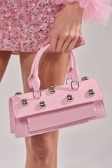 PERRI DOME EMBELLISHED PURSE