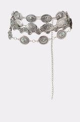 WILD WEST LAYERED CHAIN BELT