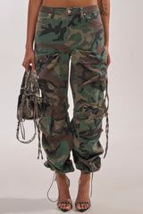 TAKE ME DOWN CAMO CARGO PANT