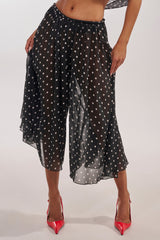 COOL GIRL POLKA DOT GAUCHO PANT