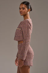 TRUTH OR DARE TWEED BLAZER