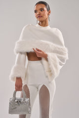 SNOW BUNNY FUR BLOUSE