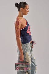 SUPERBOWL PARTY ONE SLEEVE TEE