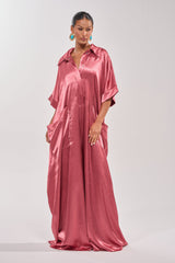 SHE'S RICH OVERSIZED JUMPSUIT IN ROSE
