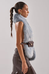 ITS GIVING FUR BLOUSE