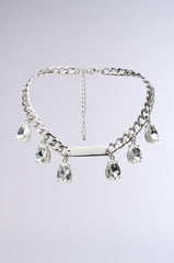 STAY DRIPPING IN DIAMONDS NECKLACE