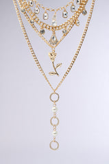 GOING ON A TRIP GOLD NECKLACE SET