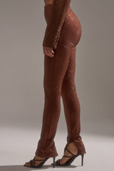 MAKE A TOAST RHINESTONE PANT