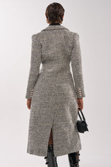SEVILLE TWEED TRENCH