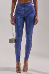 HOTTIE ON THE BLOCK SEQUIN LEGGING