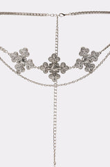 SARAH CROSS CHAIN BELT
