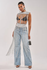 ARK SLEEVELESS CHAIN TOP