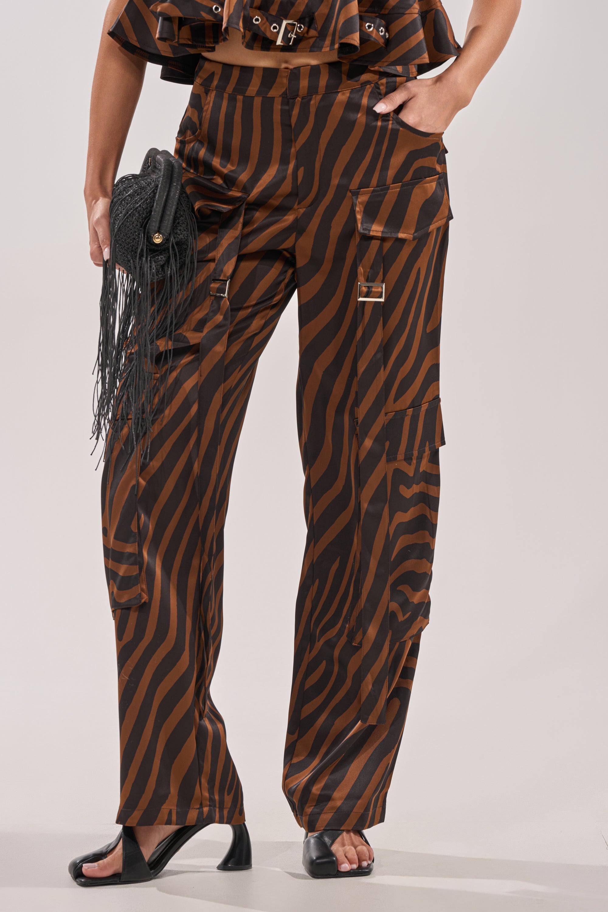 INTO THE WILD ZEBRA TROUSER