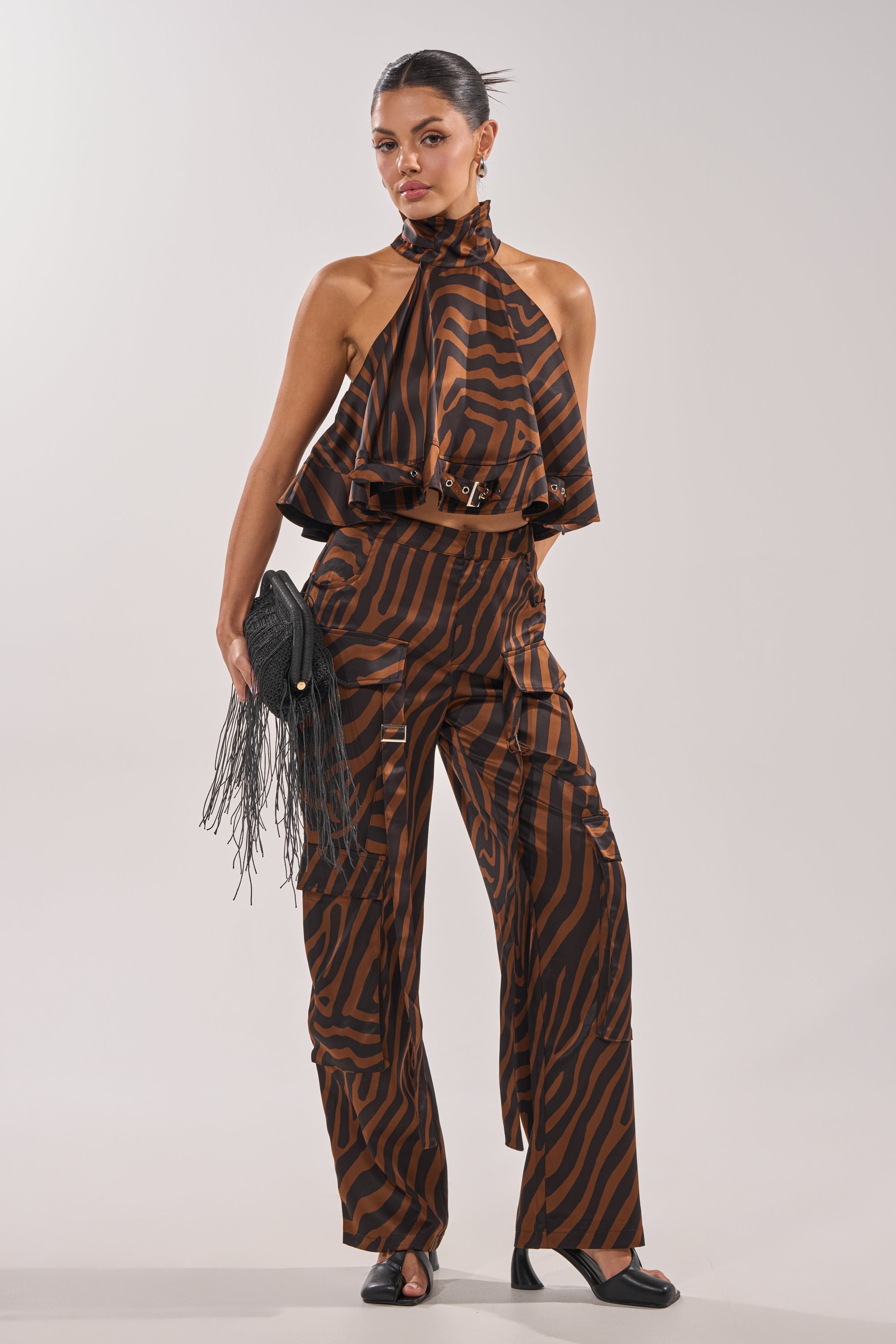 INTO THE WILD ZEBRA TROUSER