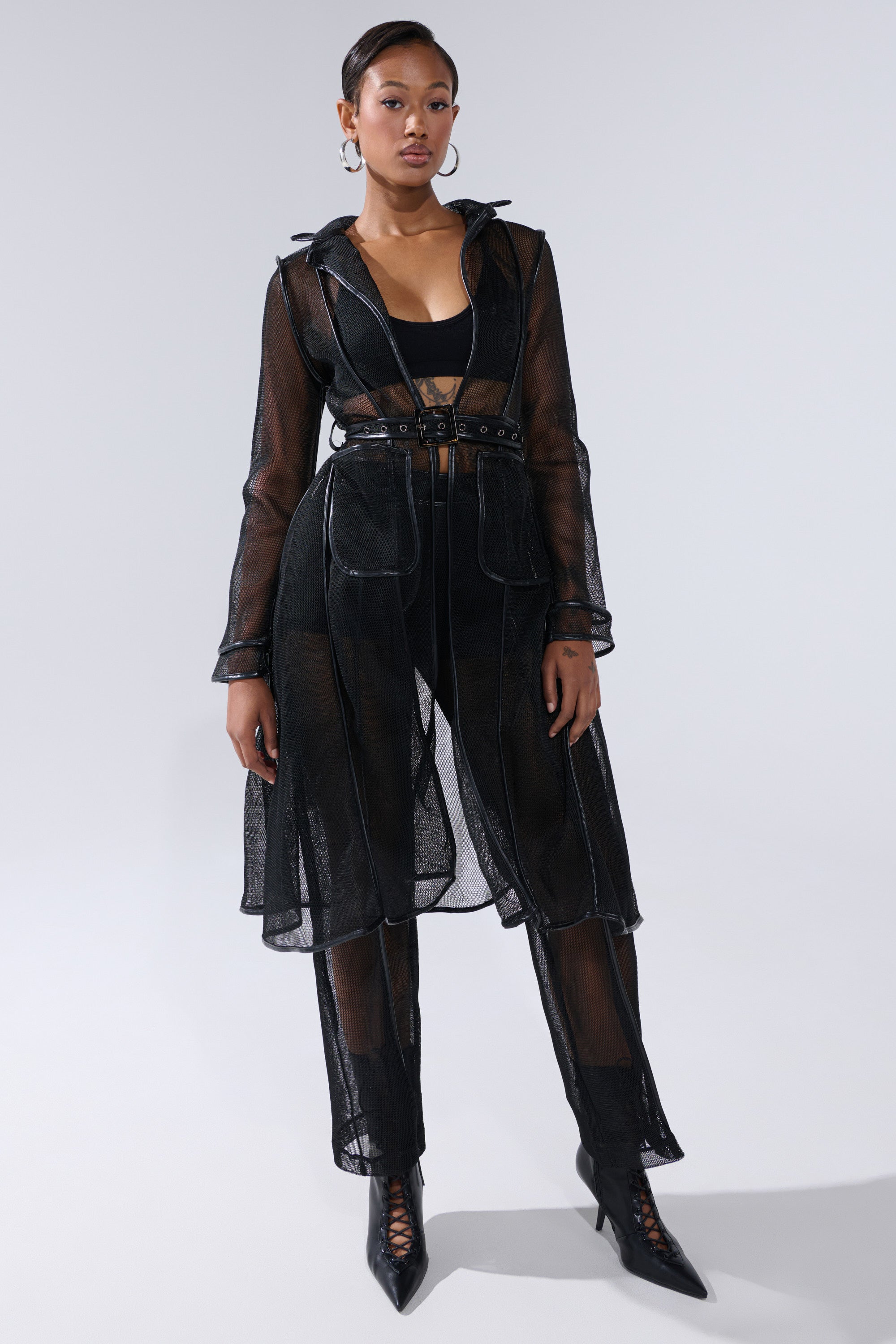 ONE TO WATCH MESH TROUSER