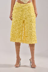 ROSE PETAL BERMUDA SHORT