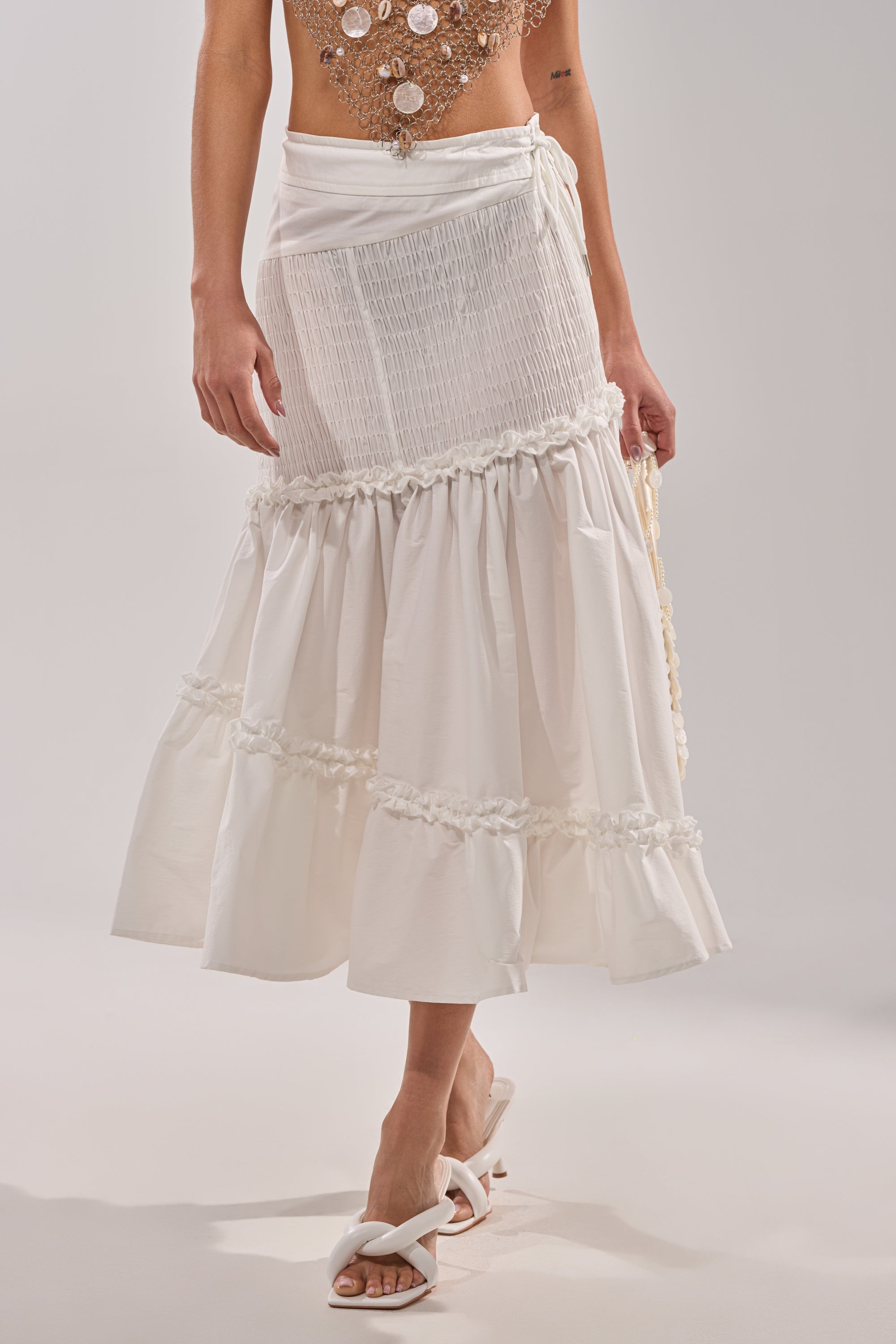 THE BEST RUCHED SKIRT