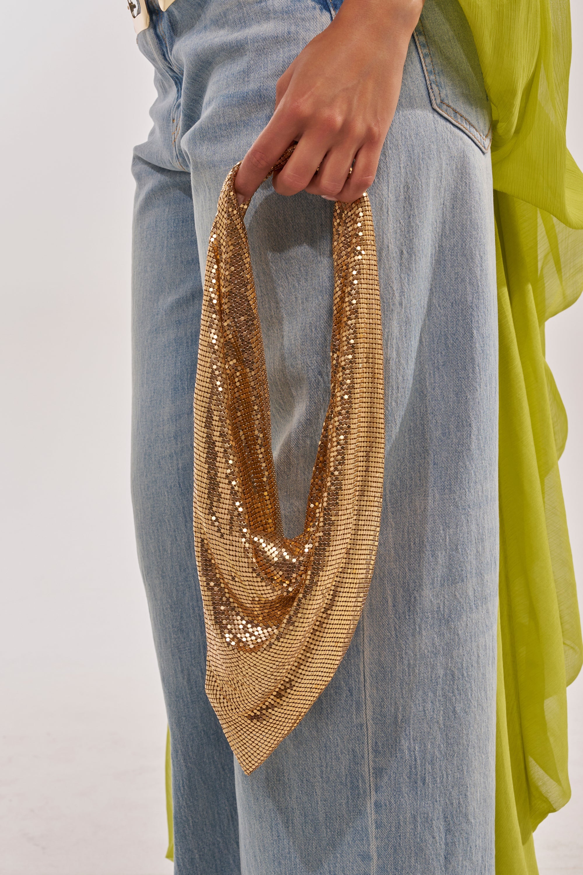MEET ME AT THE DISCOTHEQUE CHAINMAILL BAG