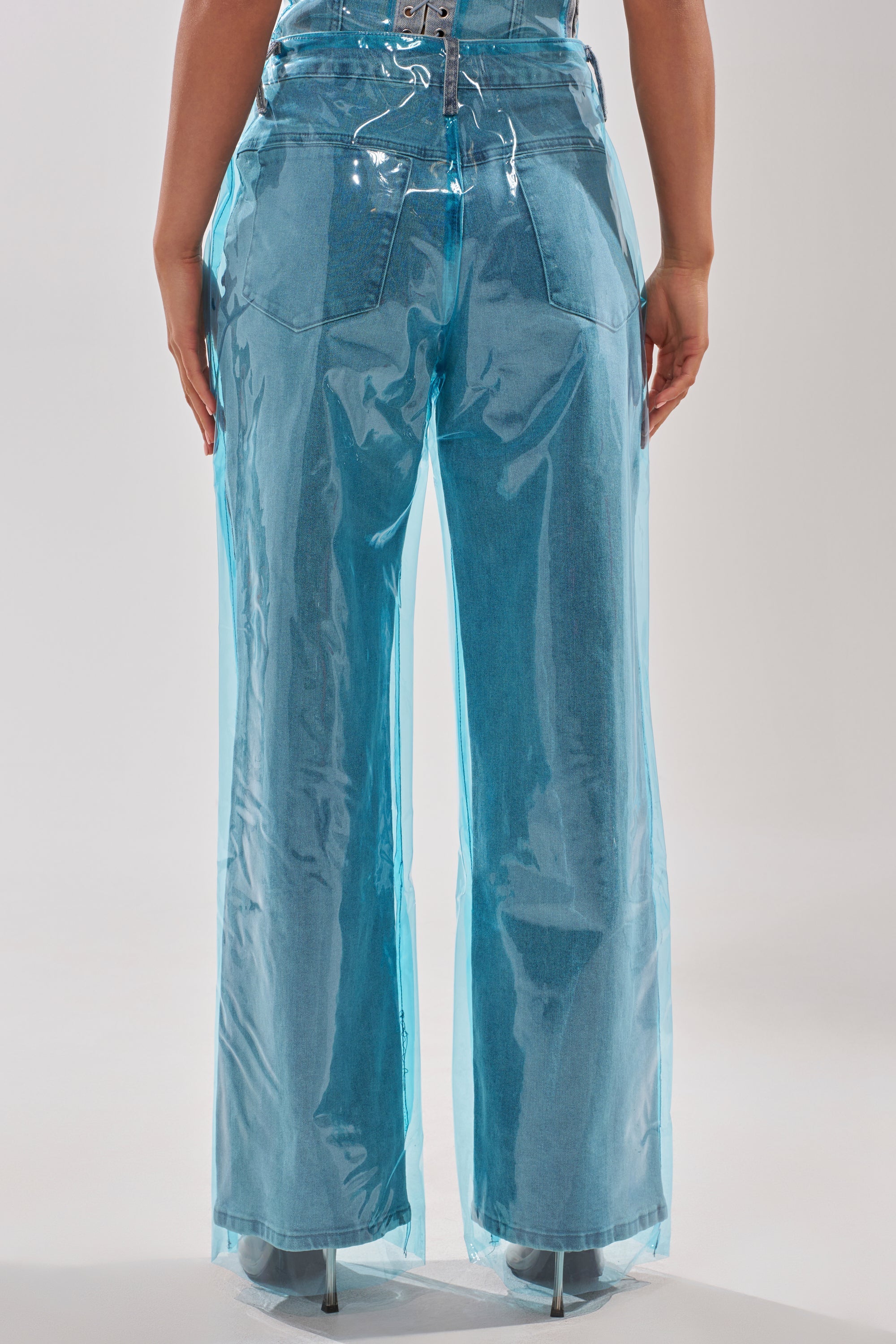 ELECTRIC FEEL WIDE LEG DENIM