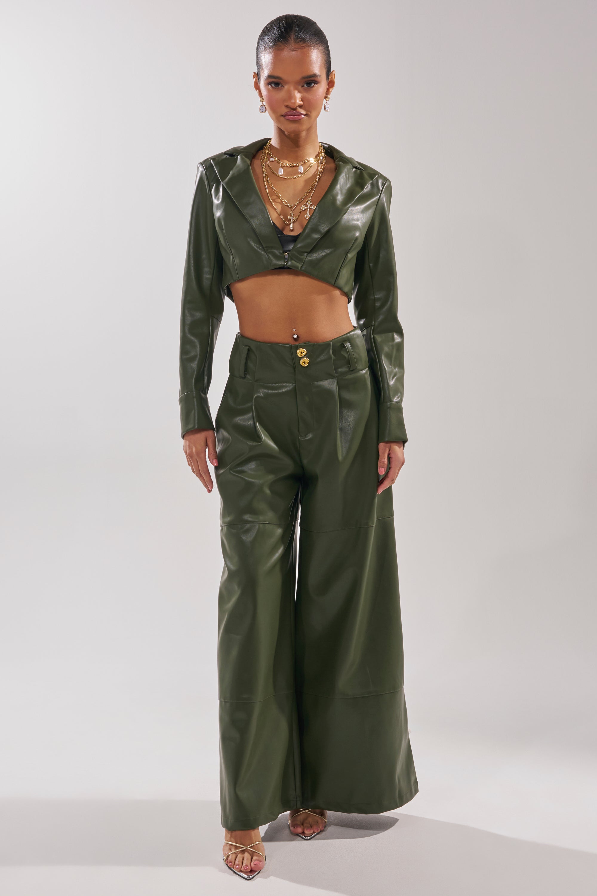 REMEMBER YOU CROPPED BLAZER