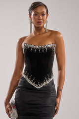 LUX LIFE CORSET IN BLACK
