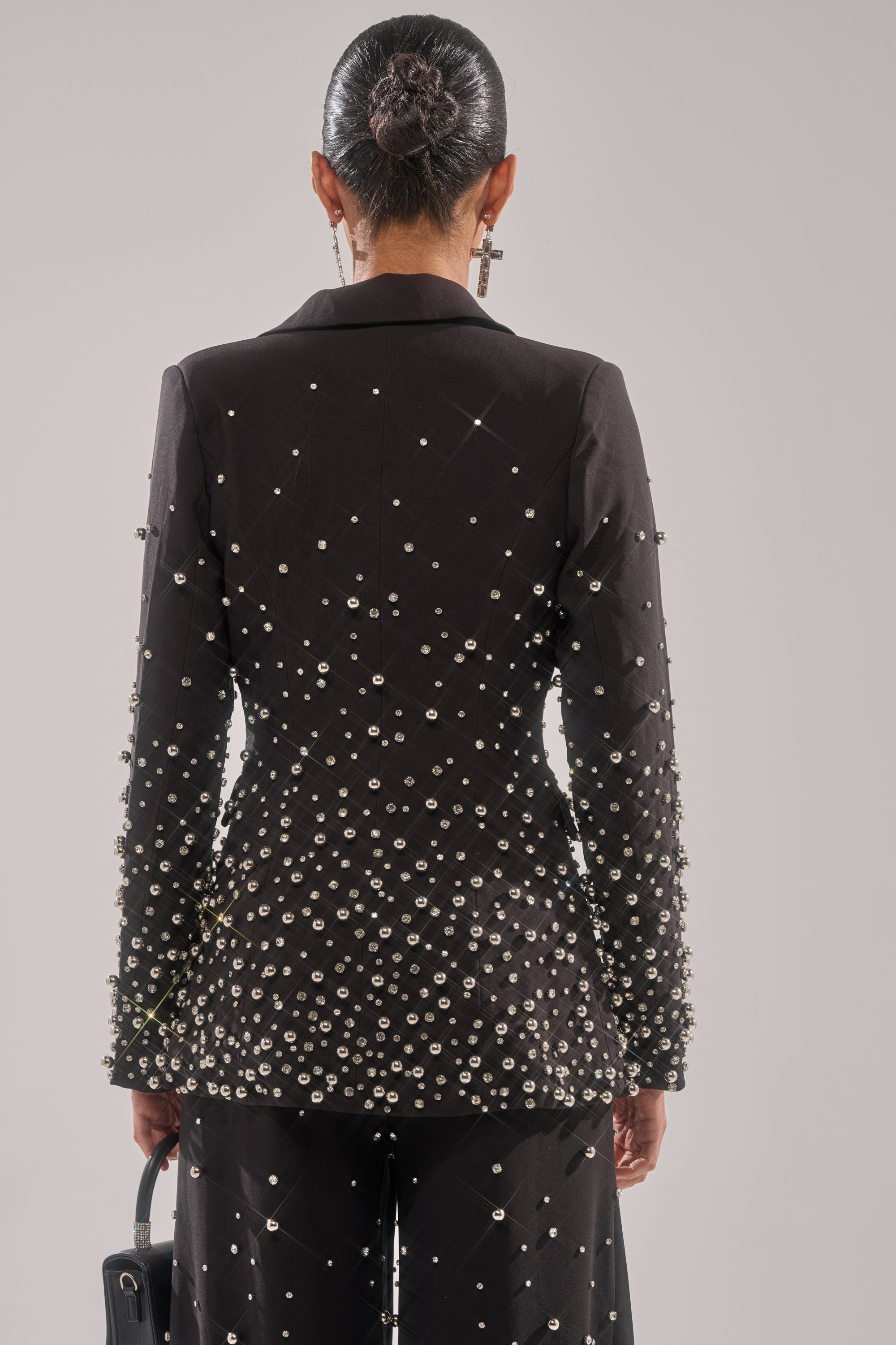GET CLOSER EMBELLISHED BLAZER
