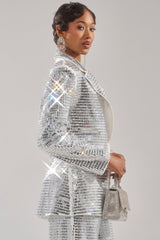 CAN'T GET ENOUGH RHINESTONE BLAZER