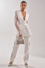 VENETIAN EMBELLISHED TROUSER