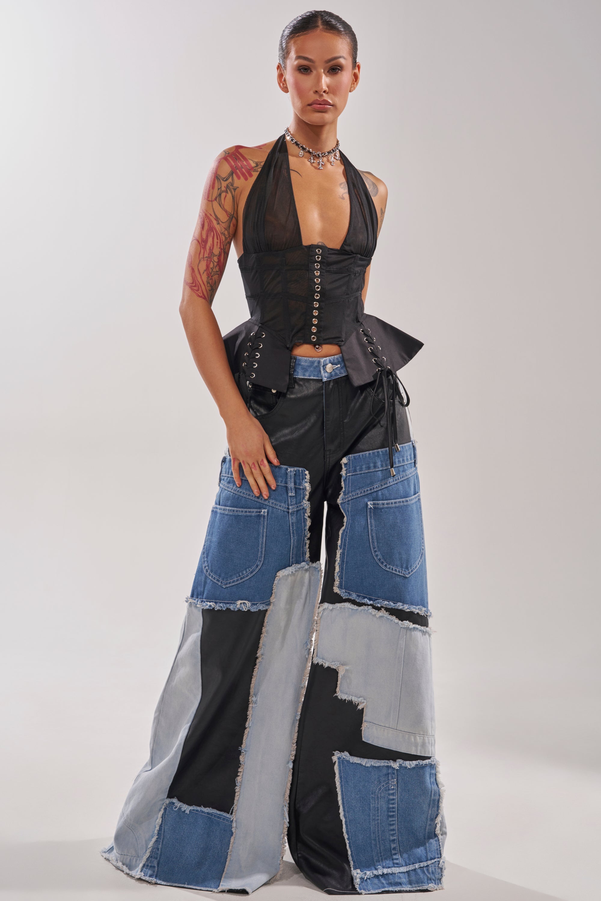 TOO MUCH GOING ON RELAXED DENIM