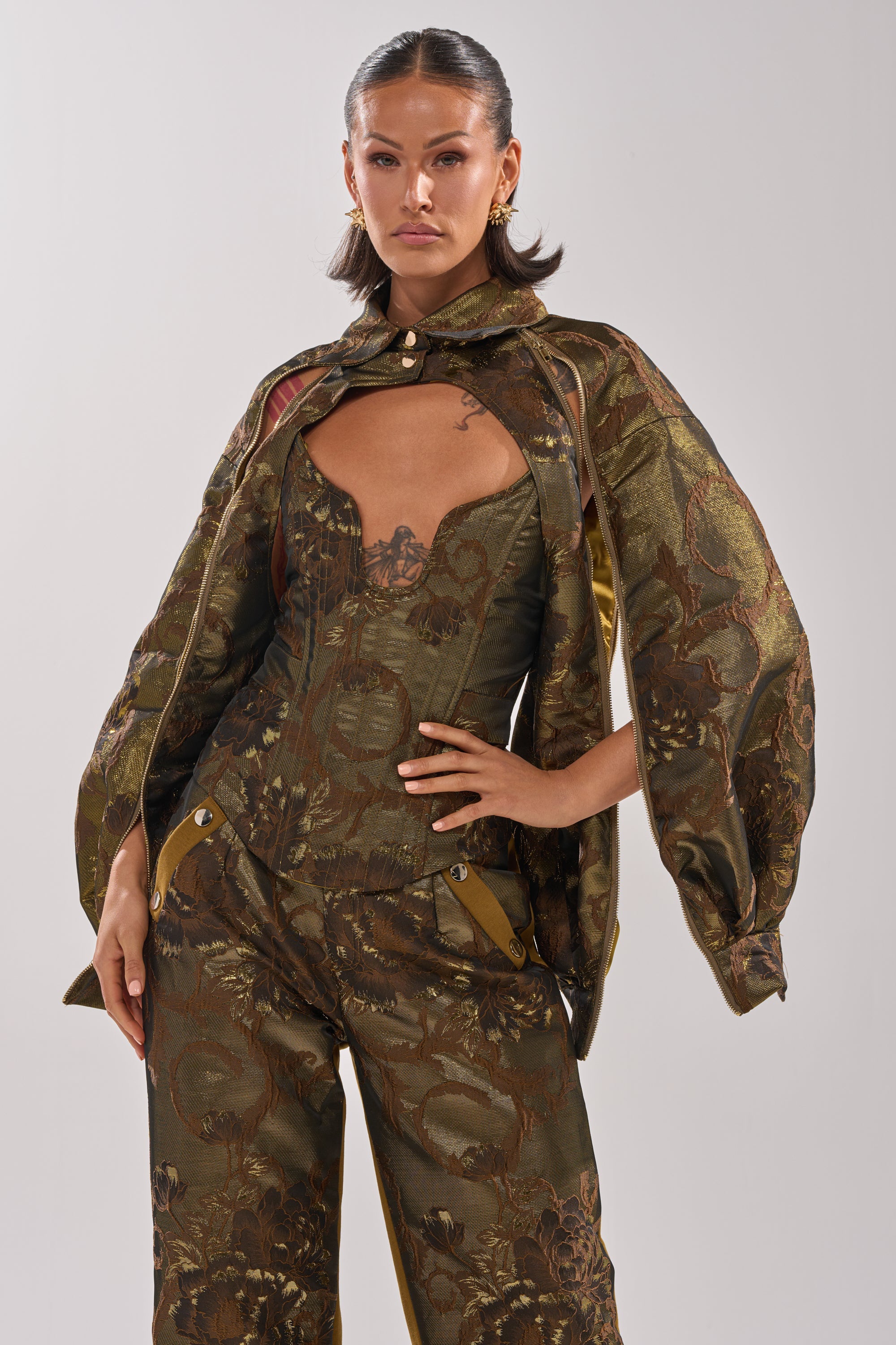 SHIGO BROCADE BOLERO