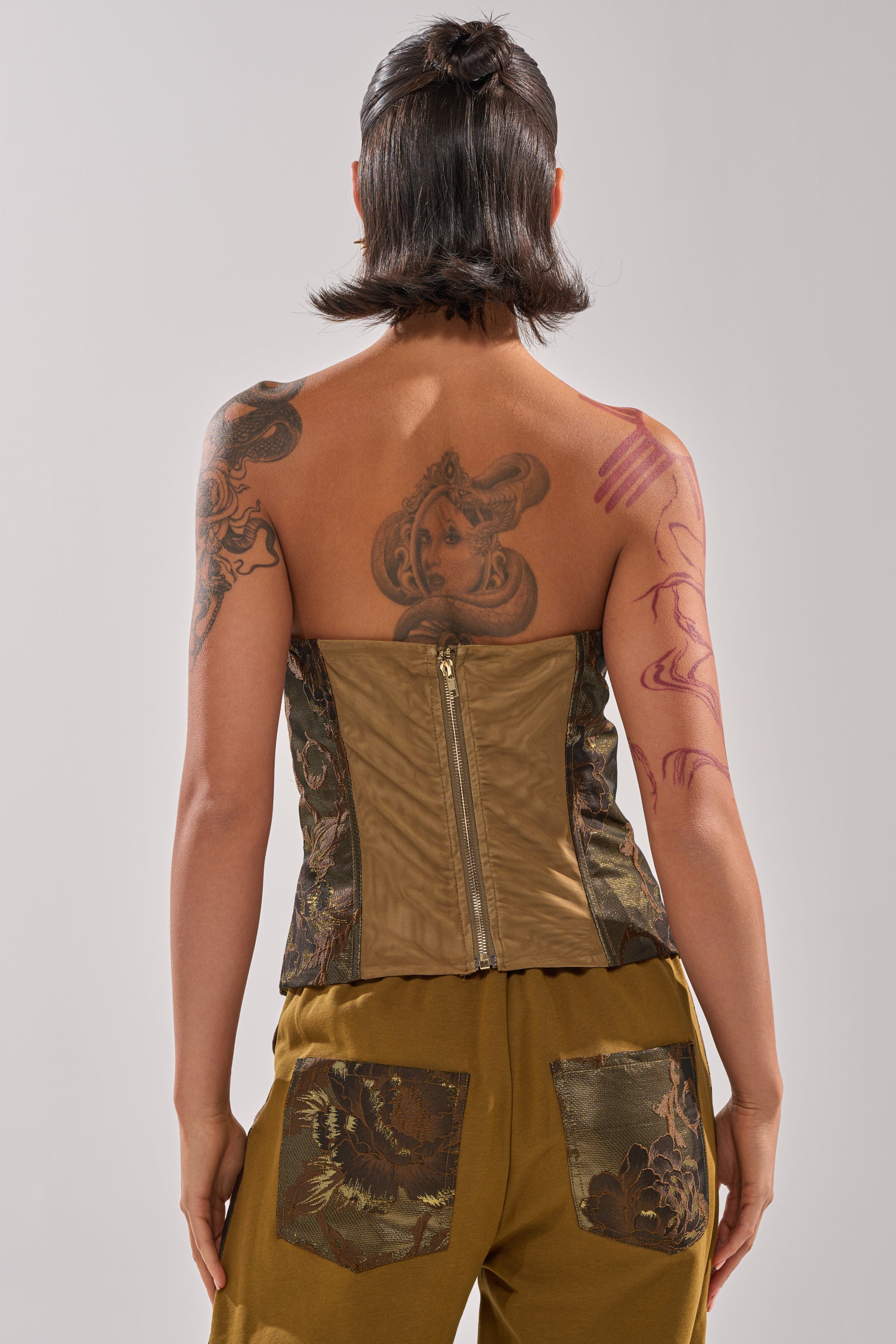 SHIGO BROCADE CORSET